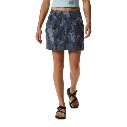 Women's Dynama Skort-Women's - Clothing - Skirts/Skorts-Mountain Hardwear-Blue Slate-S-Appalachian Outfitters