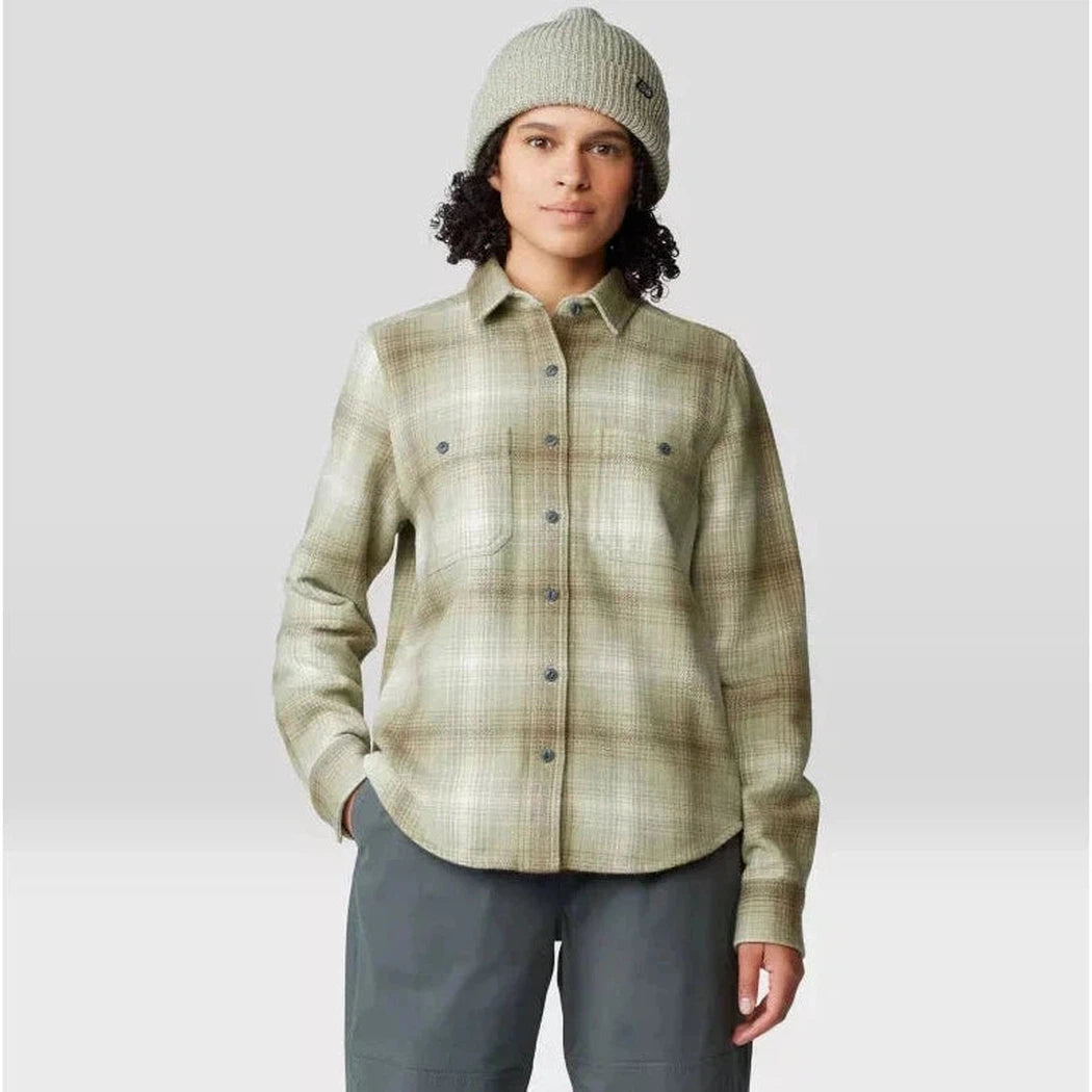 Mountain Hardwear Women's Plusher Long Sleeve Shirt-Women's - Clothing - Tops-Mountain Hardwear-Appalachian Outfitters