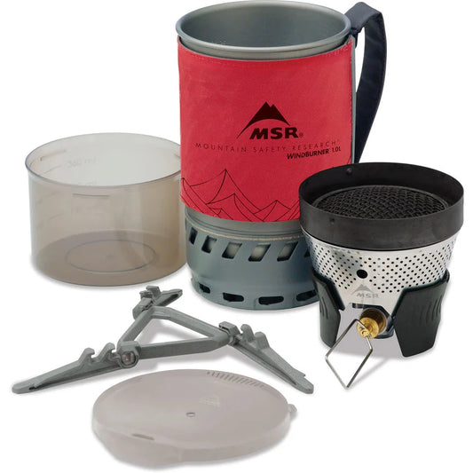 MSR WindBurner Personal Stove System-Camping - Cooking - Stoves-Cascade Designs-Red-Appalachian Outfitters