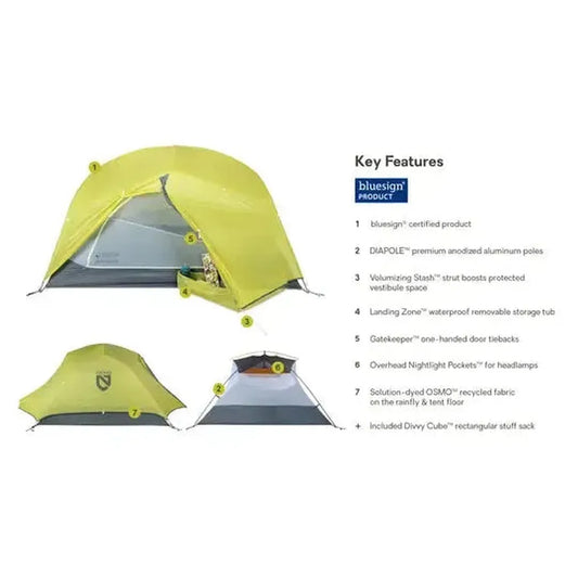 NEMO Dagger OSMO Lightweight Backpacking 3p Tent-Camping - Tents & Shelters - Tents-NEMO-Appalachian Outfitters