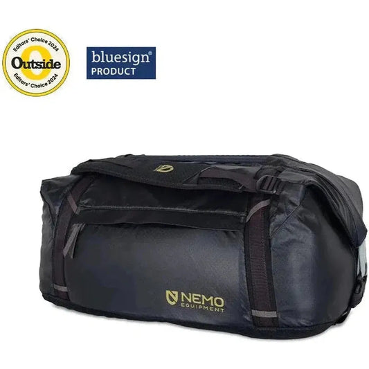 NEMO Double Haul™ Convertible Duffel & Tote-Travel - Bags - Duffels-NEMO-Black-55L-Appalachian Outfitters