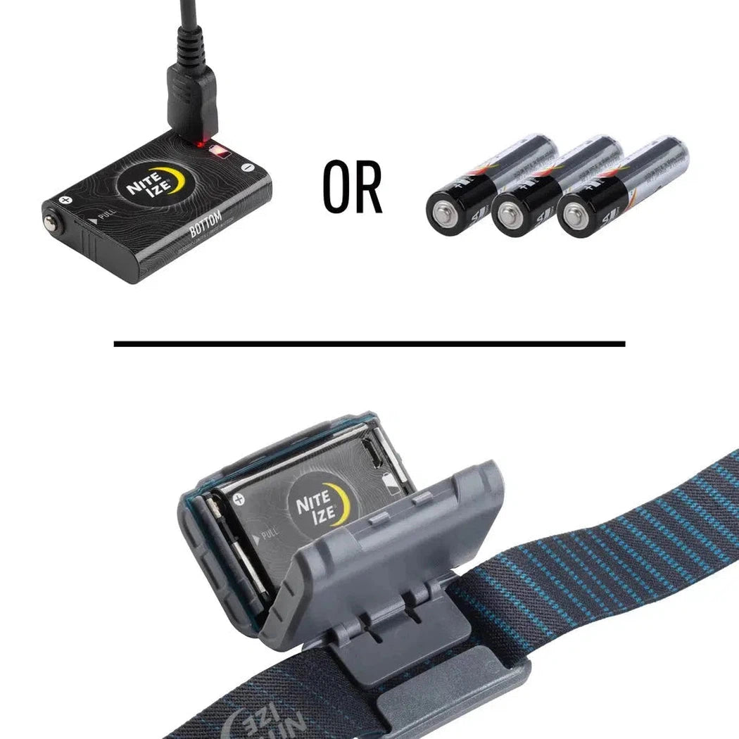 Radiant RH2 PowerSwitch Rechargeable Headlamp-Camping - Accessories-Nite Ize-Appalachian Outfitters