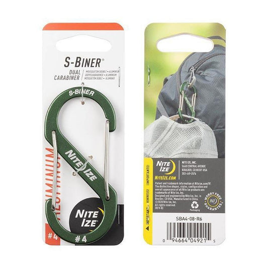 Nite Ize-S-Biner Aluminum Dual Carabiner #4-Appalachian Outfitters