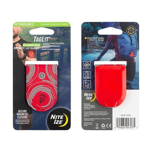 Nite Ize-TagLit Rechargeable Magnetic LED Marker-Appalachian Outfitters