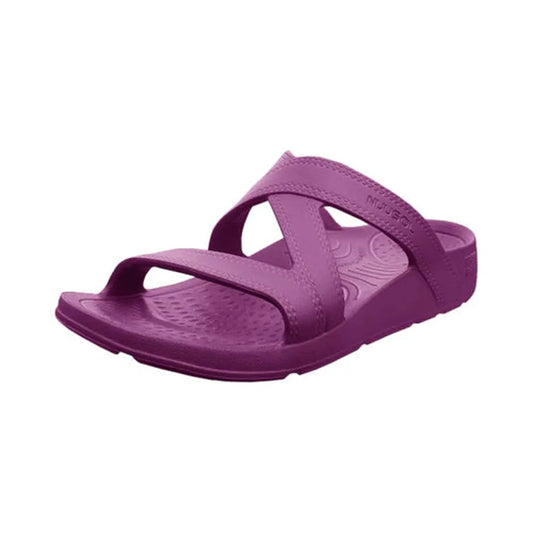 NuuSol Womens Hailey Slide-Womens - Footwear - Sandals-NuuSol-Rustic Wine-7-Appalachian Outfitters