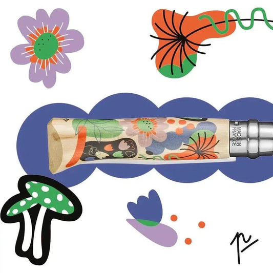 Opinel N.08 Artist Limited Nature Edition - Perinne Honoré-Camping - Accessories - Knives-Opinel-Appalachian Outfitters