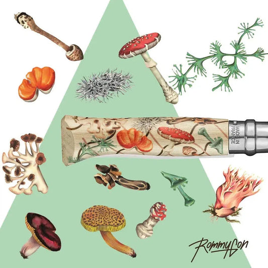 Opinel N.08 Artist Limited Nature Edition - Rommy Gonzalez-Camping - Accessories - Knives-Opinel-Appalachian Outfitters