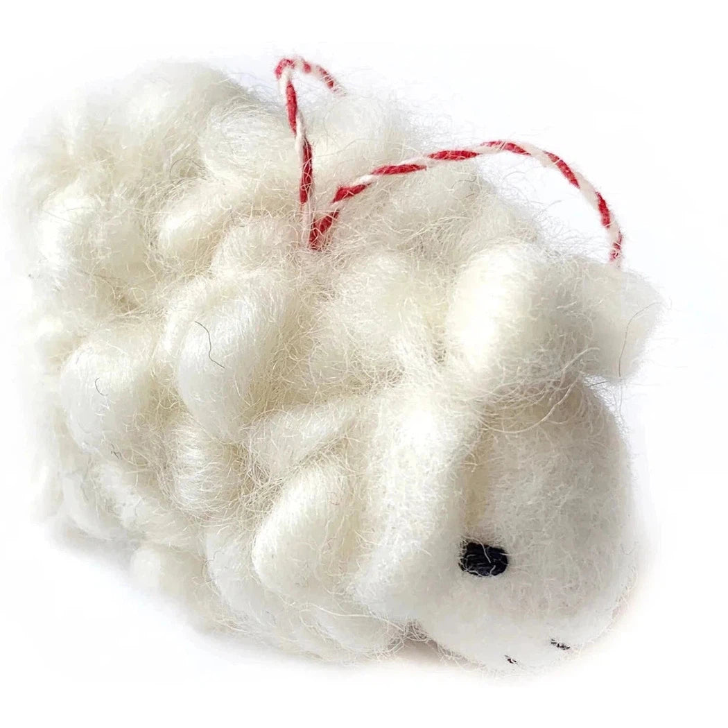 Ornaments 4 Orphans Sheep Felt Wool Christmas Ornament-Accessories - Novelty-Ornaments 4 Orphans-Appalachian Outfitters