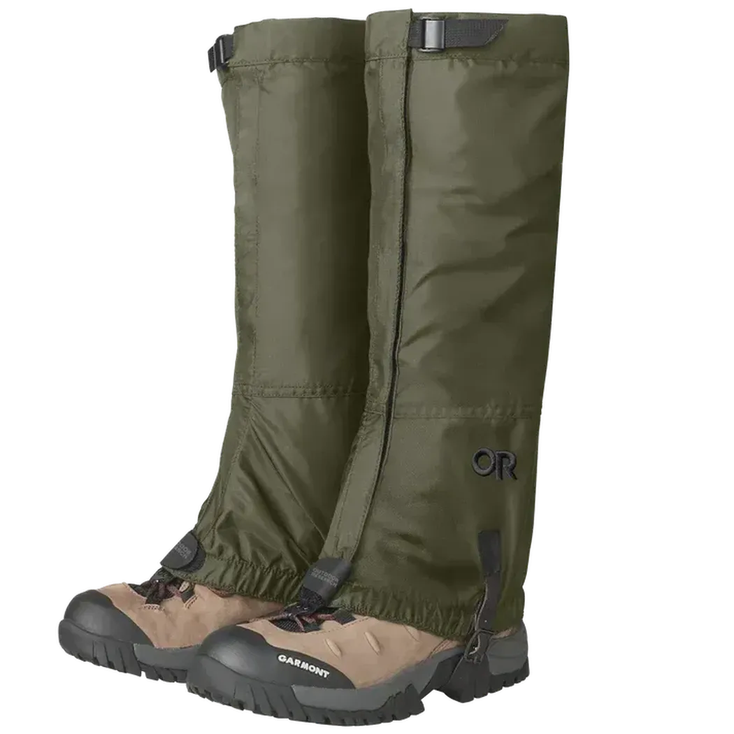 Outdoor Research Insect Shield Rocky Mountain High Gaiters-Accessories - Gaiters-Outdoor Research-Fatigue-S-Appalachian Outfitters
