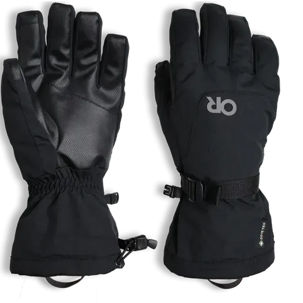 Outdoor Research Men's Revolution GORE-TEX Gloves-Accessories - Gloves - Men's-Outdoor Research-Black-M-Appalachian Outfitters