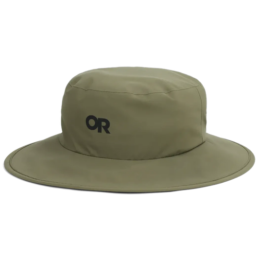 Outdoor Research Stratoburst Rain Hat-Accessories - Hats - Unisex-Outdoor Research-Ranger Green-M-Appalachian Outfitters