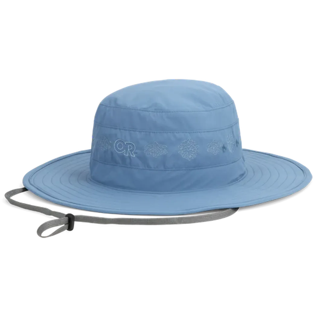 Outdoor Research Women's Solar Roller Sun Hat-Accessories - Hats - Women's-Outdoor Research-Olympic-Rice Embroidery-S-Appalachian Outfitters