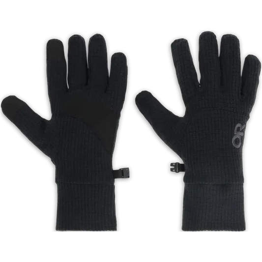 Outdoor Research Women's Trail Mix Gloves-Accessories - Gloves - Men's-Outdoor Research-Black-S-Appalachian Outfitters