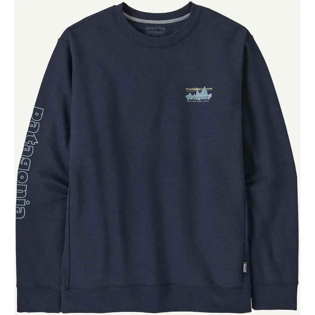 Patagonia Men's '73 Skyline Uprisal Crew Sweatshirt-Men's - Clothing - Tops-Patagonia-New Navy-M-Appalachian Outfitters