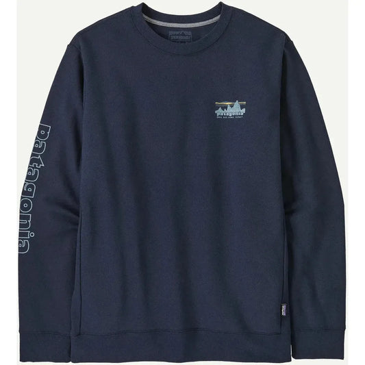 Patagonia Men's '73 Skyline Uprisal Crew Sweatshirt-Men's - Clothing - Tops-Patagonia-New Navy-M-Appalachian Outfitters