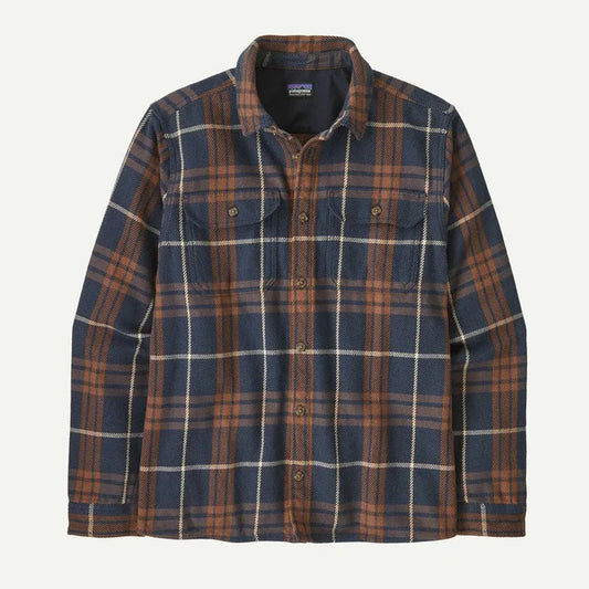 Patagonia Men's Fjord Loft Shirt-Men's - Clothing - Tops-Patagonia-Netted: Sunken Blue-M-Appalachian Outfitters