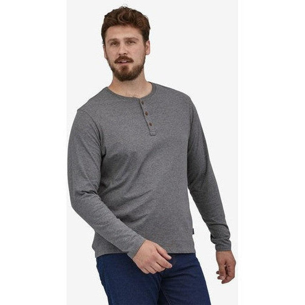 Patagonia Men's Long Daily Henley-Men's - Clothing - Tops-Patagonia-Appalachian Outfitters