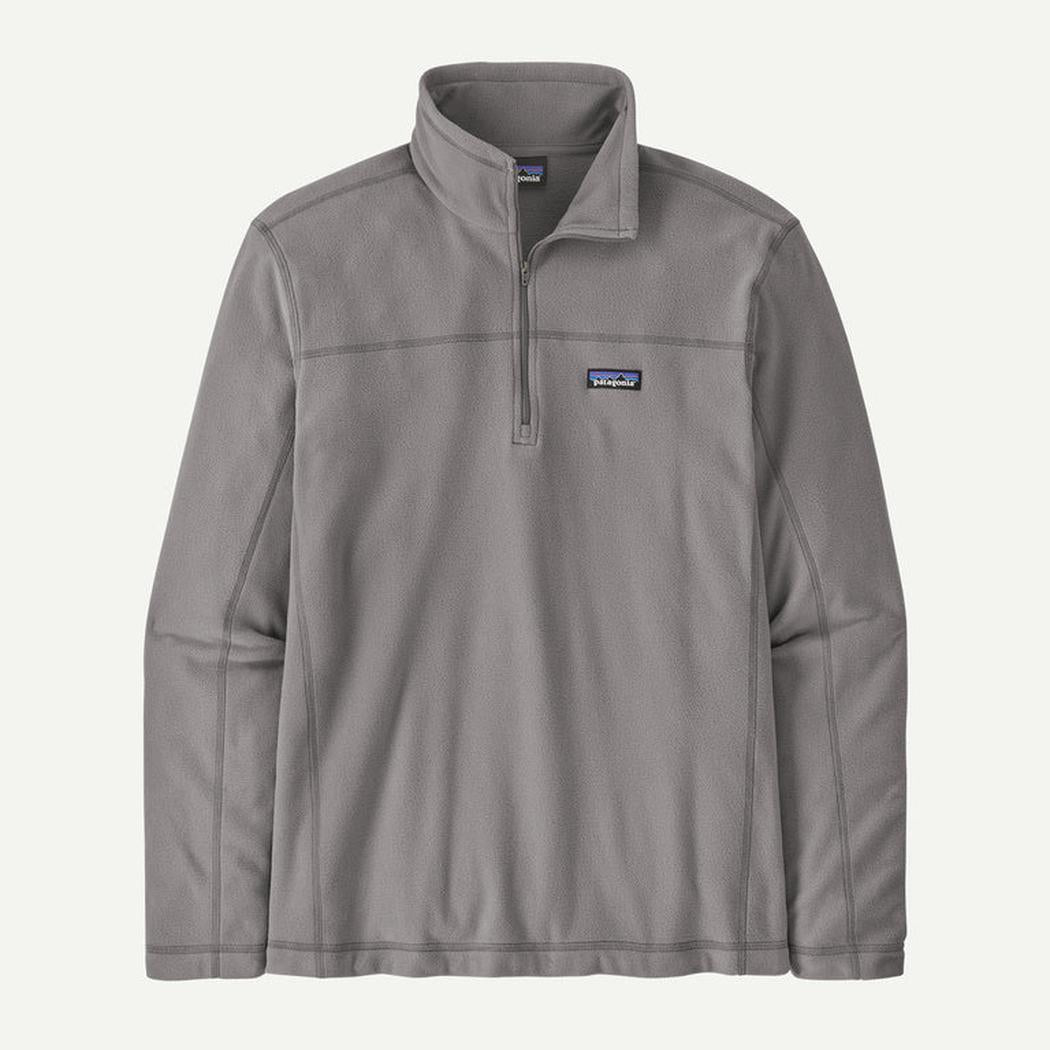 Patagonia Men's Micro D Fleece Pullover-Men's - Clothing - Tops-Patagonia-Feather Grey-M-Appalachian Outfitters