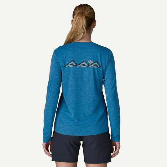 Patagonia Women' s Long Sleeve Cap Cool Daily Shirt - Trailcheck-Women's - Clothing - Tops-Patagonia-Appalachian Outfitters