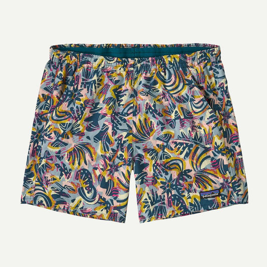 Patagonia Women's Baggies Shorts 5 in-Women's - Clothing - Bottoms-Patagonia-Wild Botanist: Tidal Teal-XS-Appalachian Outfitters