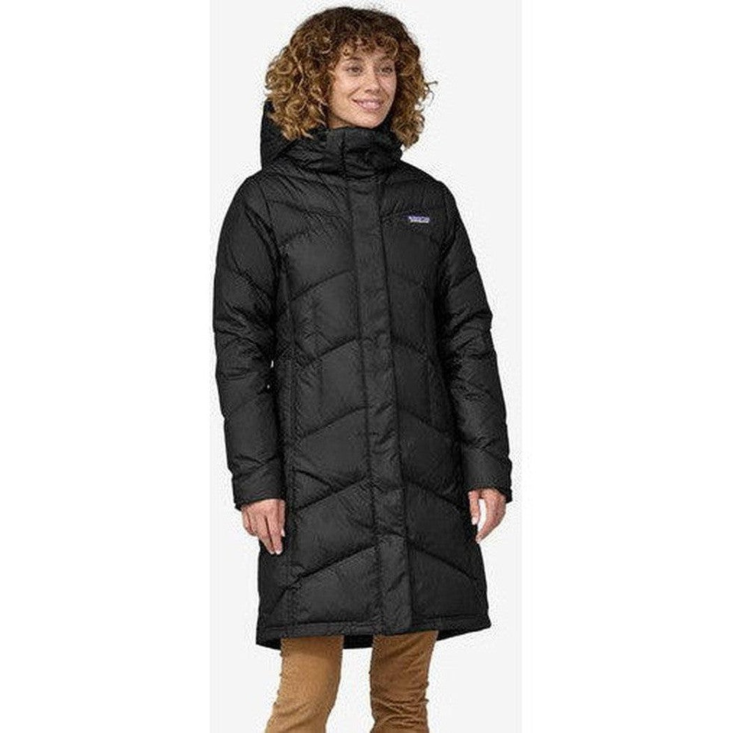 patagonia ブラック フード付きダウンジャケット Women’s M Patagonia Women's Black Downdrift Jacket
