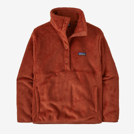 Patagonia Women's Re-Tool Half Snap Pullover-Women's - Clothing - Tops-Patagonia-Burnished Red-S-Appalachian Outfitters