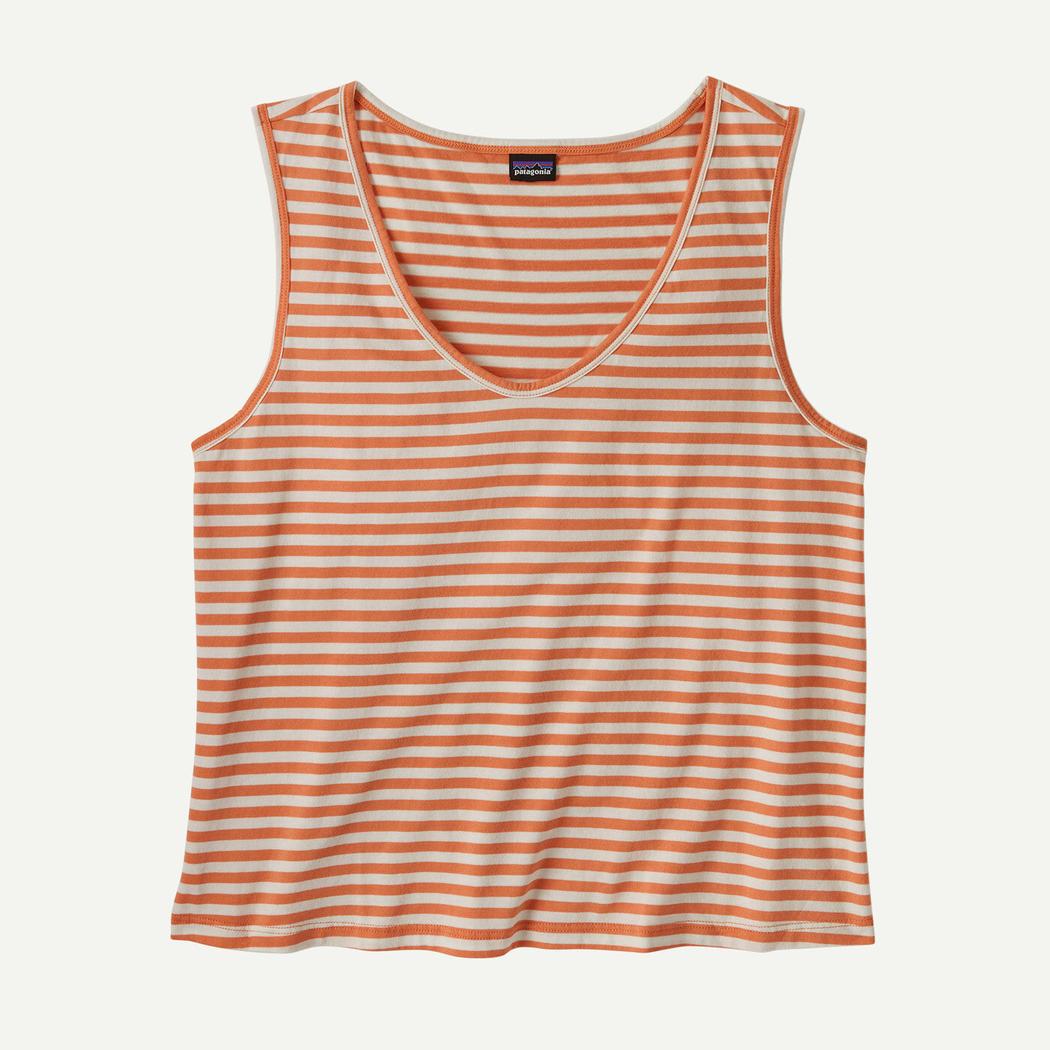 Patagonia Women's Regenerative Organic Certified Cotton Tank Top-Women's - Clothing - Tops-Patagonia-Rock Melon-S-Appalachian Outfitters