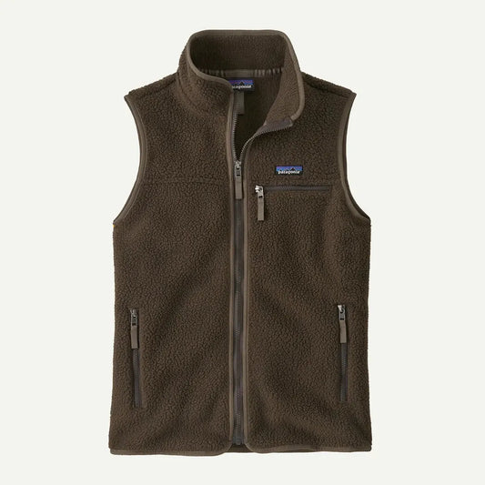 Patagonia Women's Retro Pile Vest-Women's - Clothing - Jackets & Vests-Patagonia-Otter Brown-S-Appalachian Outfitters