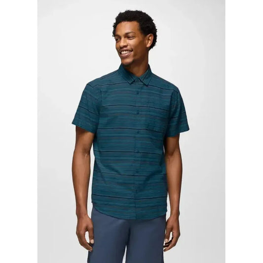 Prana Men's Groveland Shirt-Men's - Clothing - Tops-Prana-Catalina-M-Appalachian Outfitters
