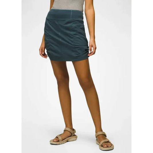 Prana Women's Keon Skort-Women's - Clothing - Bottoms-Prana-Grey Blue-S-Appalachian Outfitters