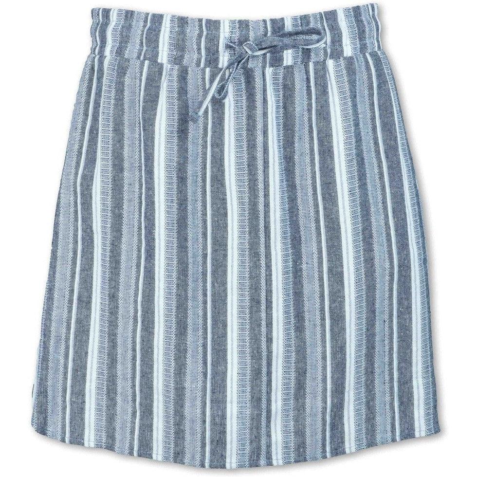 Purnell Women's Striped Skort-Women's - Clothing - Skirts/Skorts-Purnell-Indigo-S-Appalachian Outfitters