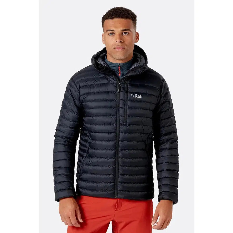 Rab Men's Microlight Alpine Jacket-Men's - Clothing - Jackets & Vests-Rab-Black-M-Appalachian Outfitters