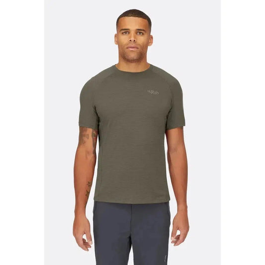 Rab Men's Sonic Tee-Men's - Clothing - Tops-Rab-Light Khaki-M-Appalachian Outfitters