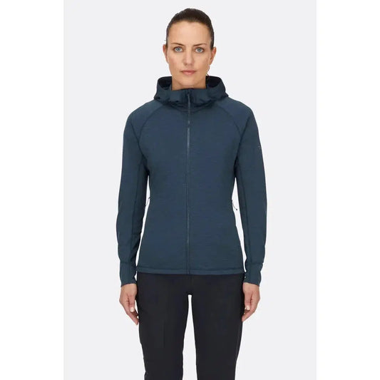 Rab Women's Planar Hoody-Women's - Clothing - Tops-Rab-Tempest Blue-10-Appalachian Outfitters