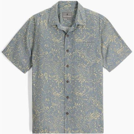 Royal Robbins Men's Camino Pucker Short Sleeve-Men's - Clothing - Tops-Royal Robbins-Sea Yarrow Pt-M-Appalachian Outfitters