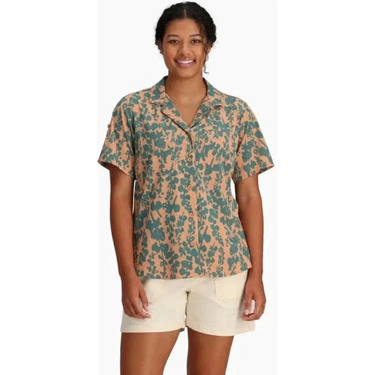 Royal Robbins Women's Spotless Evolution Meadow Short Sleeve-Women's - Clothing - Tops-Royal Robbins-Cork Almere Pta-S-Appalachian Outfitters