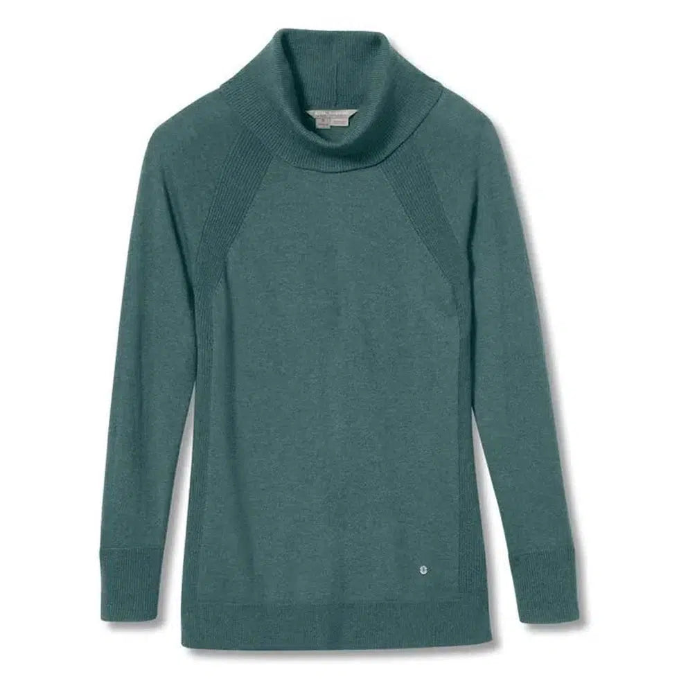 Royal Robbins Women's Westlands Funnel Neck-Women's - Clothing - Tops-Royal Robbins-Sea Pine-S-Appalachian Outfitters