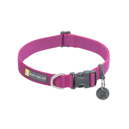 Ruffwear Hi & Light Collar-Pets - Collars-Ruffwear-Alpenglow Pink-XS-Appalachian Outfitters