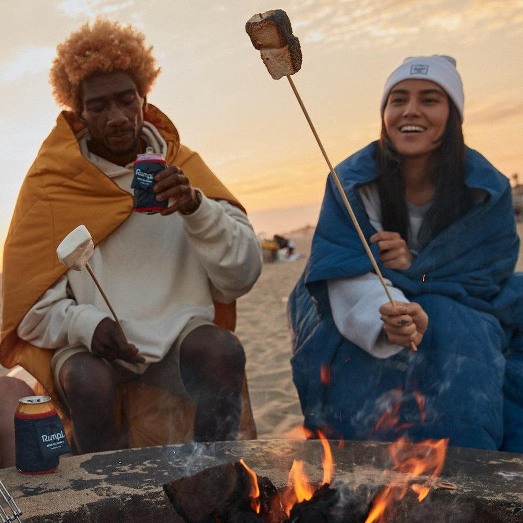 Nanoloft Puffy Flame Blanket-Camping - Camp Furniture - Blankets-Rumpl-Deepwater-Appalachian Outfitters