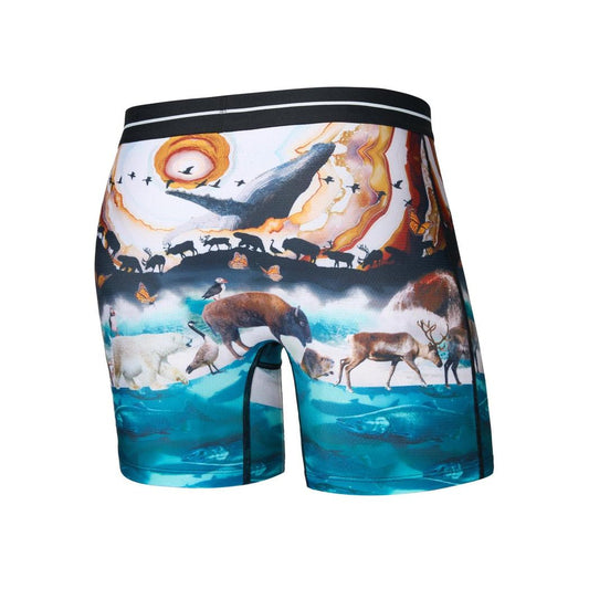 SAXX Volt Breathable Mesh Boxer Brief - 6"-Men's - Clothing - Underwear-SAXX-Appalachian Outfitters