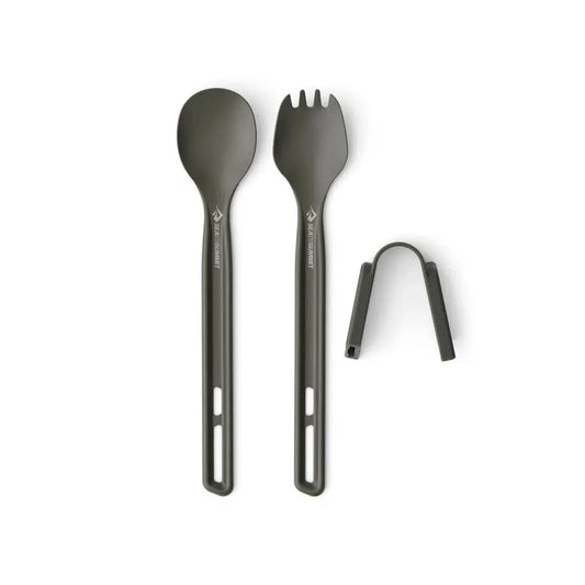 Sea To Summit Frontier UL Cutlery Set - [2 Piece] Long Handle Spoon and Spork-Camping - Cooking - Dishware-Sea To Summit-Appalachian Outfitters