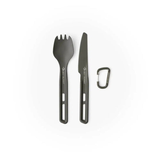 Sea To Summit Frontier UL Cutlery Set - [2 Piece] Spork and Knife-Camping - Cooking - Dishware-Sea To Summit-Appalachian Outfitters