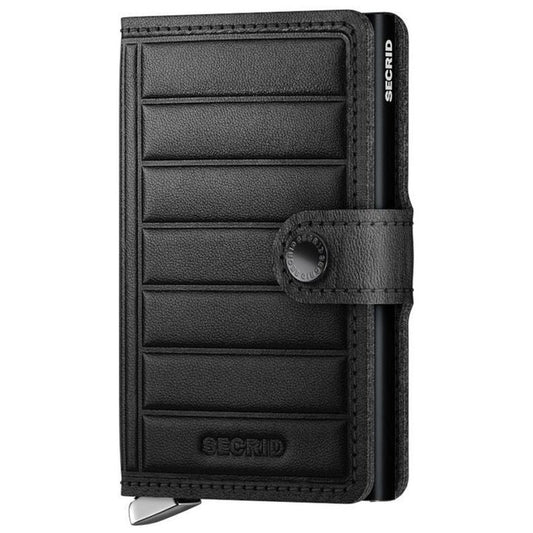 SECRID Mini Wallet - Emboss Lines-Accessories - Wallets-SECRID-Black-Appalachian Outfitters