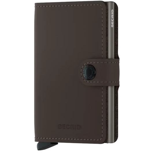 SECRID Mini Wallet - Matte-Accessories - Wallets-SECRID-Truffle-Appalachian Outfitters
