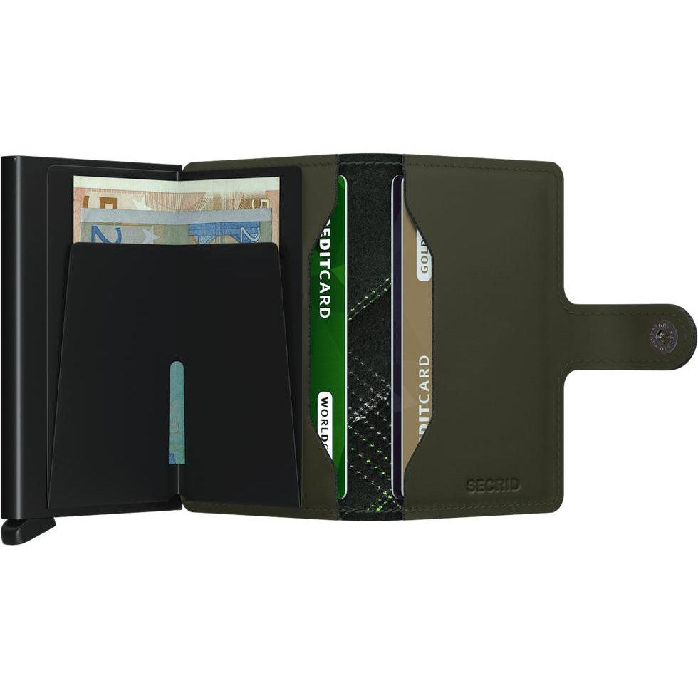 Mini Wallet - Matte Stitch-Accessories - Wallets-SECRID-Linea Lime-Appalachian Outfitters