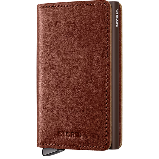 SECRID Premium Slimwallet Basco +-Accessories - Wallets-SECRID-Whiskey-Appalachian Outfitters