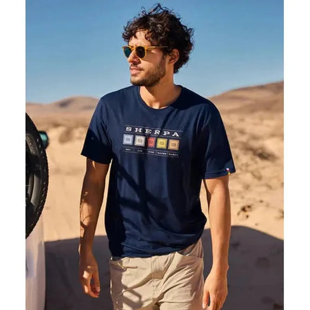 Sherpa Adventure Gear Men's Bali Element Tee-Men's - Clothing - Tops-Sherpa Adventure Gear-Appalachian Outfitters