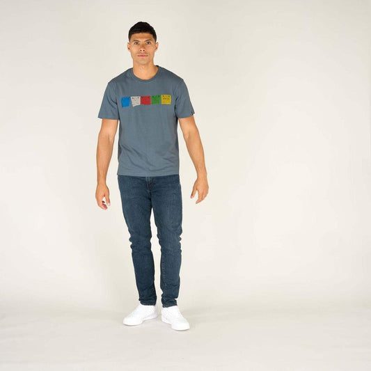 Men's Tarcho Tee-Men's - Clothing - Tops-Sherpa Adventure Gear-Haze-M-Appalachian Outfitters