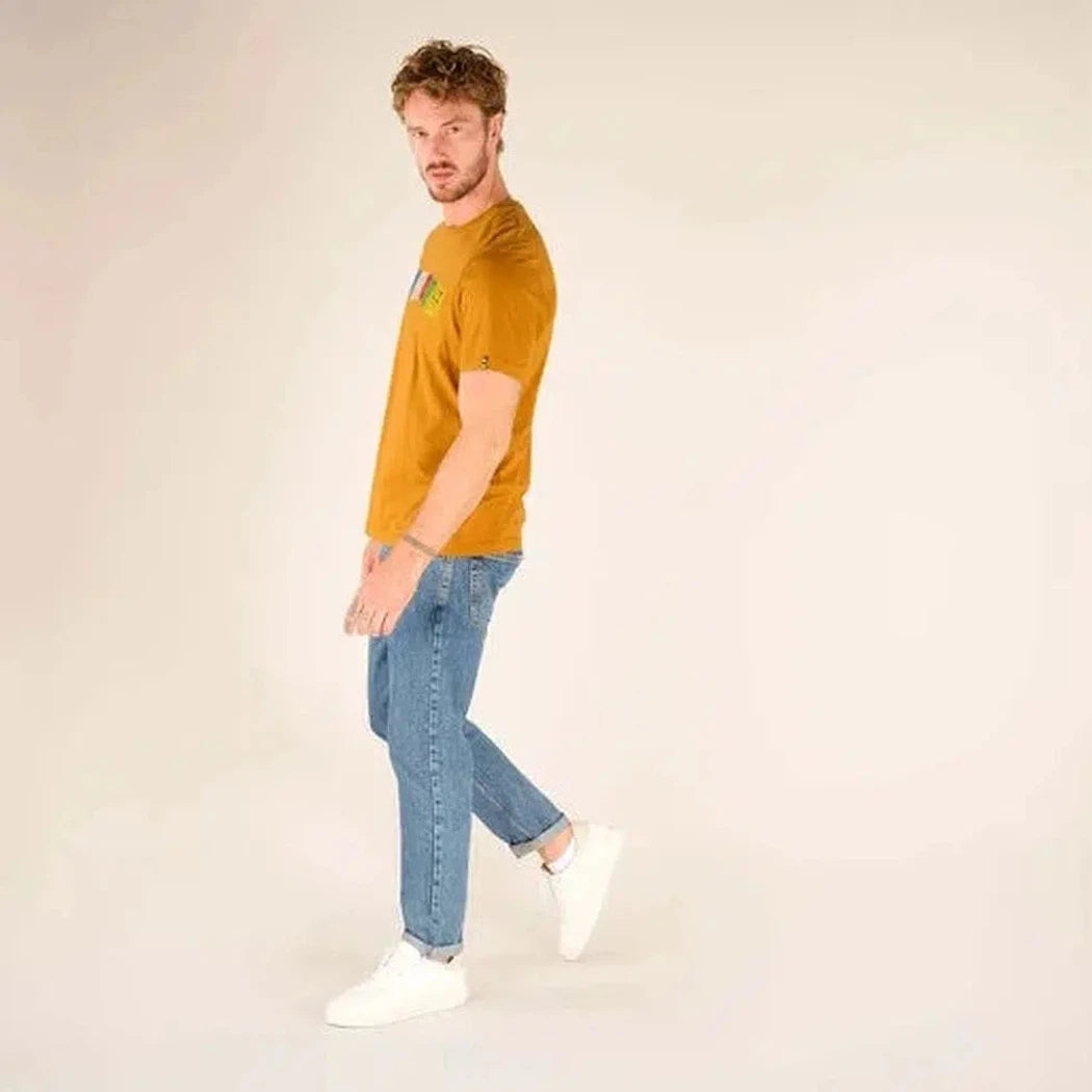 Men's Tarcho Tee-Men's - Clothing - Tops-Sherpa Adventure Gear-Masala Crane-XXL-Appalachian Outfitters