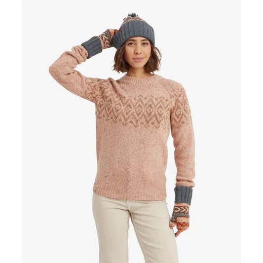 Sherpa Adventure Gear Samples - Women's Dumji Crew Sweater-Women's - Clothing - Tops-Sherpa Adventure Gear-Blush-S-Appalachian Outfitters